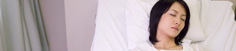 woman sleeping